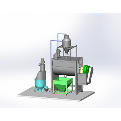 Auxiliary Equipment for Plastic Extruder Line - Horizontal Ribbon Mixer/Blender